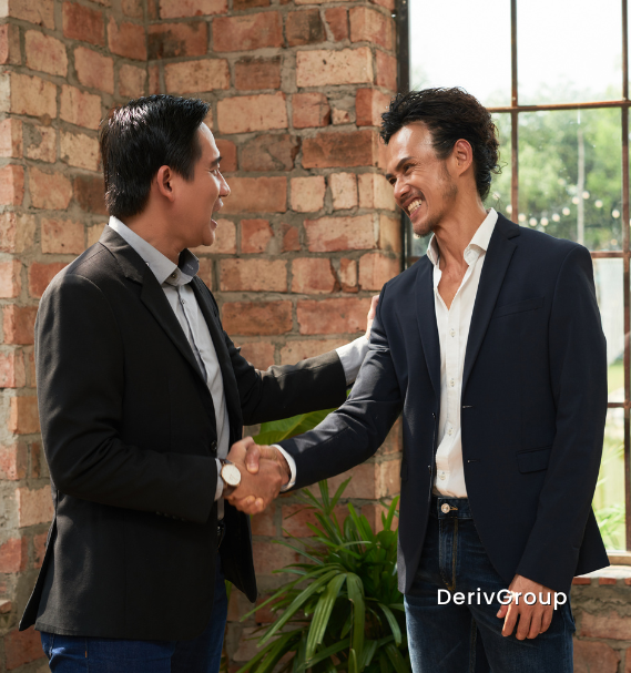 entrepreneur confidently growing business with fixed commodity prices